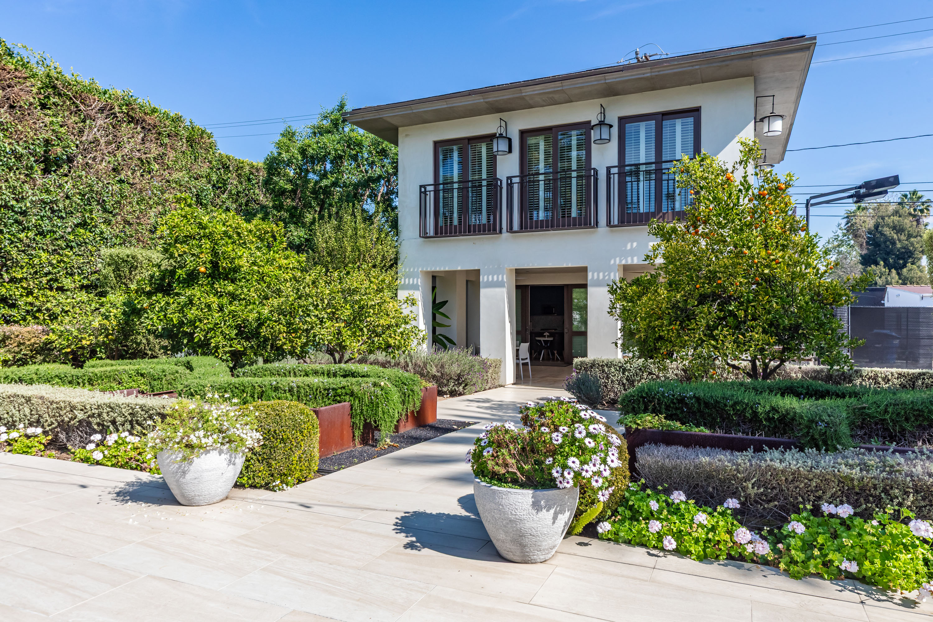 Pool and gardens